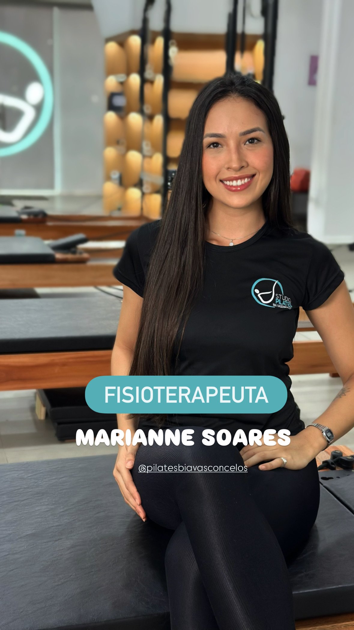 Marianne Soares - Fisioterapeuta no Studio Pilates Bia Vasconcelos